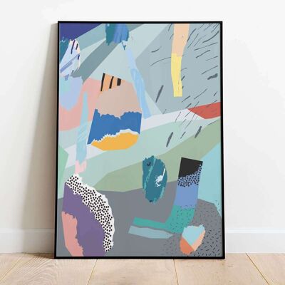 Abstract Summer 003 Poster (42 x 59.4cm)
