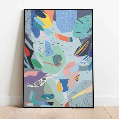 Abstract Summer 004 Poster (50 x 70 cm)