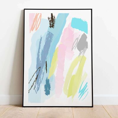 Abstract Summer 005 Poster (61 x 91 cm)