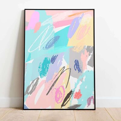 Abstract Summer 008 Poster (50 x 70 cm)