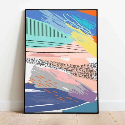 Abstract Summer 009 Poster (42 x 59.4cm)