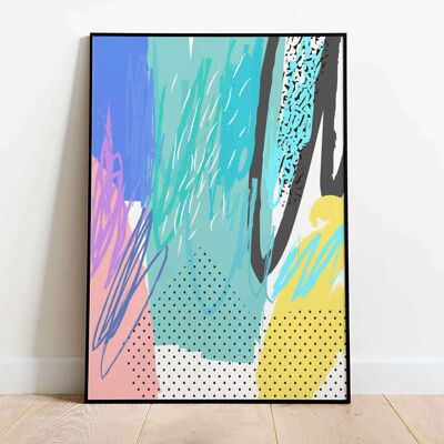 Abstract Summer 010 Poster (50 x 70 cm)
