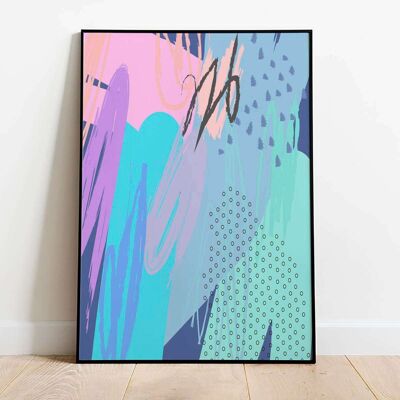 Abstract Summer 011 Poster (61 x 91 cm)