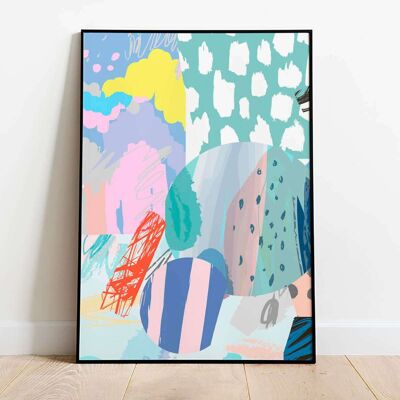 Abstract Summer 012 Poster (50 x 70 cm)