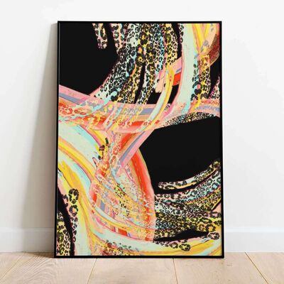 Abstract Swirls 003 Poster (50 x 70 cm)