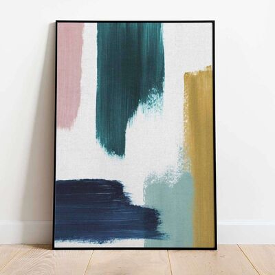 Abstract Watercolours Minimalistic Poster (50 x 70 cm)