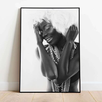 African Model Fashion Poster (42 x 59.4cm)