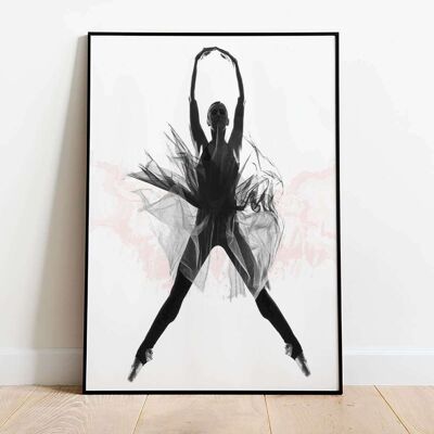 Ballerina Silhouette Poster (42 x 59.4cm)