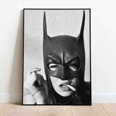 Bat Woman Fashion Photography Poster (50 x 70 cm)