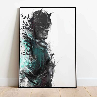Batman Inspired Fashion Poster (42 x 59.4cm)