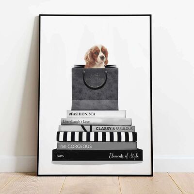 Cavalier King Charles Spaniel Dog Poster (42 x 59.4cm)