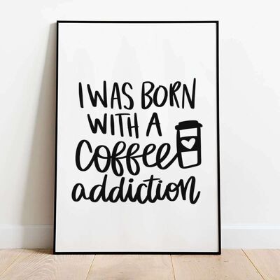 Coffee Cups Home Kitchen Poster (50 x 70 cm)