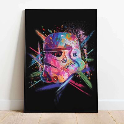 Crazy in Love Pop Graffiti Poster (50 x 70 cm)