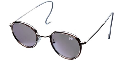 HAKU - Silver & Grey Frame with Silver Mirrored Lenses