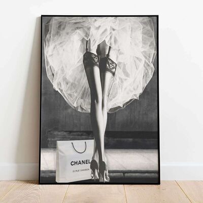 Darling, I have it on Vinyl Typography Poster (42 x 59.4cm)