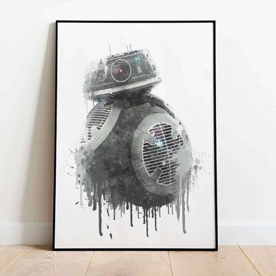 Dripping C3P0 Droid Poster (50 x 70 cm)
