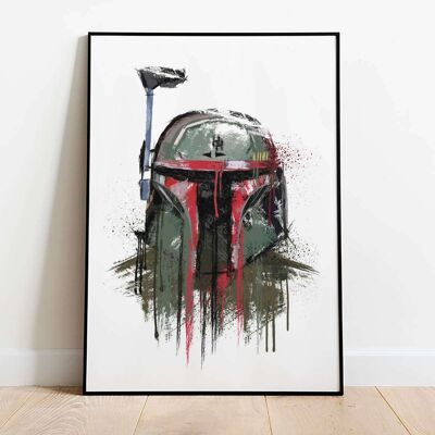 Dripping Captain Phasma Poster (50 x 70 cm)