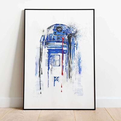 Dripping Yoda Poster (61 x 91 cm)