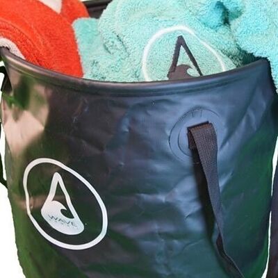 WAVE HAWAII Waterproof folding bin black