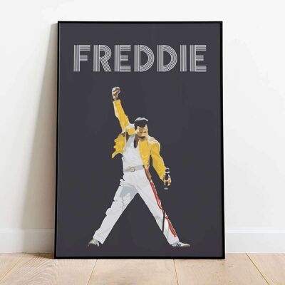 Freddie Queen Iconic Poster (42 x 59.4cm)