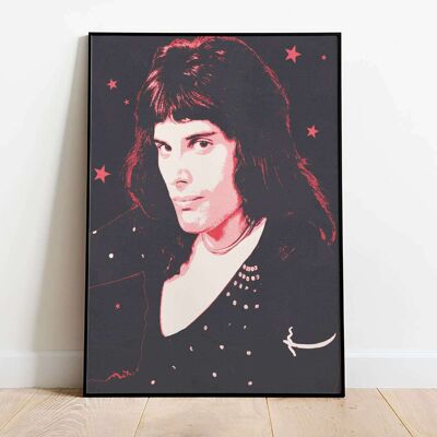 Freddie Rainbow Iconic Poster (42 x 59.4cm)