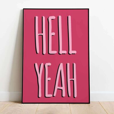 Hello Darling Typography Poster (61 x 91 cm)