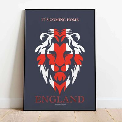 It's Coming Home Football Poster (50 x 70 cm)