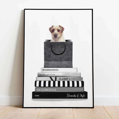 Jack Russel Dog Animal Poster (42 x 59.4cm)