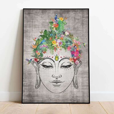 Life on Buddha Nature Spiritual Poster (42 x 59.4cm)