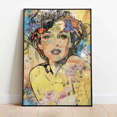 Marilyn Monroe Mixed Media Poster (50 x 70 cm)