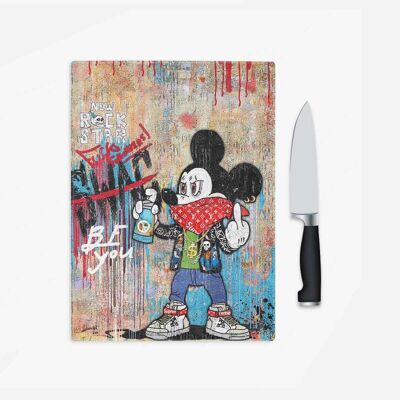Mickey Mouse Cartoon 004 Chopping Board