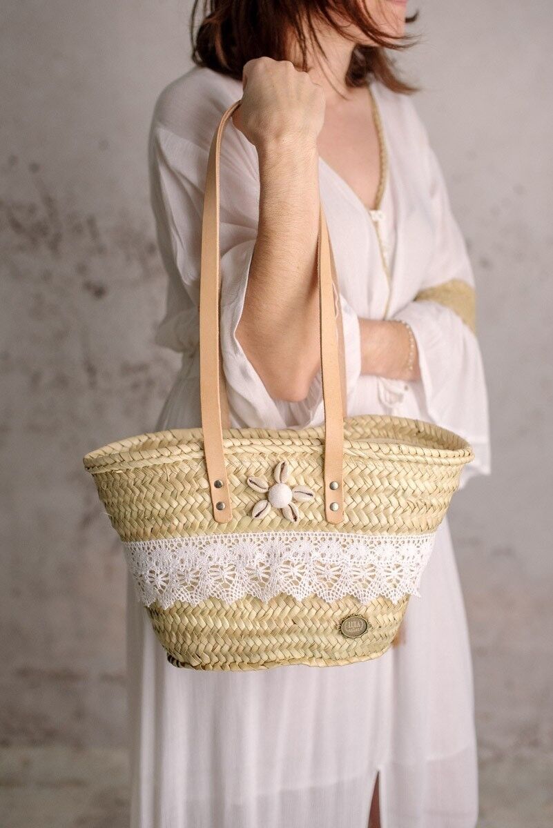 Borsa tote midi Fleur Lis