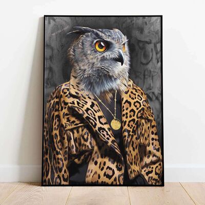 Owl Pachino Poster (42 x 59.4cm)