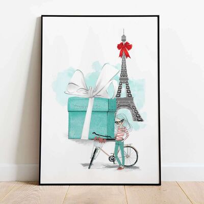 Paris Designer Gift Box Poster (42 x 59.4cm)