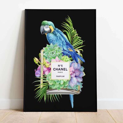 Parrot Tropical Perfume Poster (42 x 59.4cm)