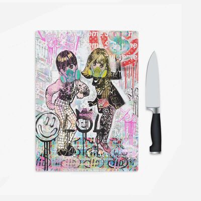 Party People Chopping Board