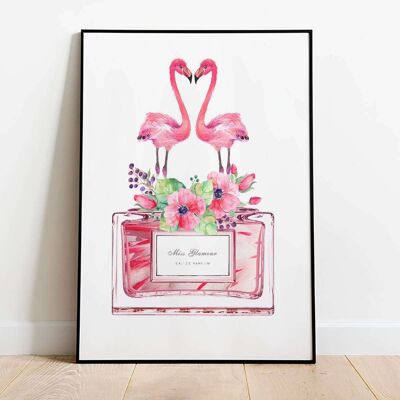 Perfume Bottle Fashion Poster (42 x 59.4cm)