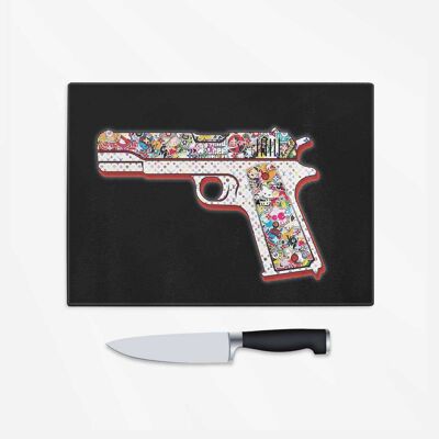 POP Pistol Chopping Board