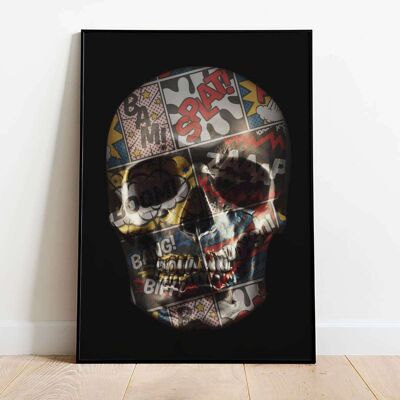 Pop Skull Poster (50 x 70 cm)