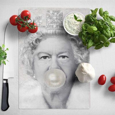 Queen Bubble Gum Chopping Board