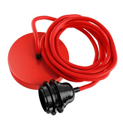 Hang 1 - 1-light red pendant light