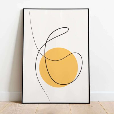 Scandinavian 001 Minimalistic Poster (50 x 70 cm)