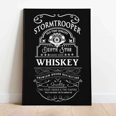 Stormtrooper Whiskey Poster (50 x 70 cm)