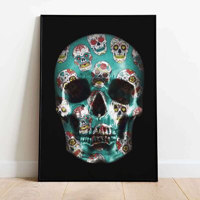 Sugar Skull Poster (50 x 70 cm)