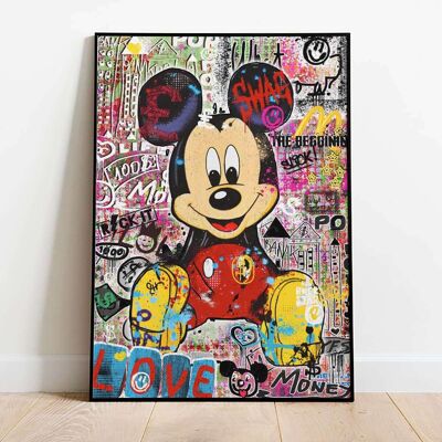 The most famous mouse Pop Art Poster (42 x 59.4cm)