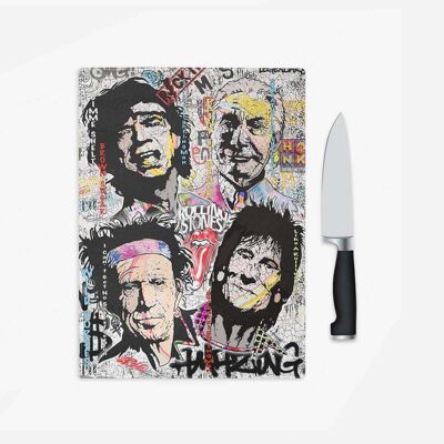 The Rolling Stones Chopping Board
