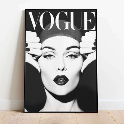 Vintage Magazine Cover 002 Fashion Poster (42 x 59.4cm)