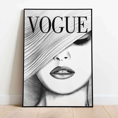 Vintage Magazine Cover 003 Fashion Poster (61 x 91 cm)