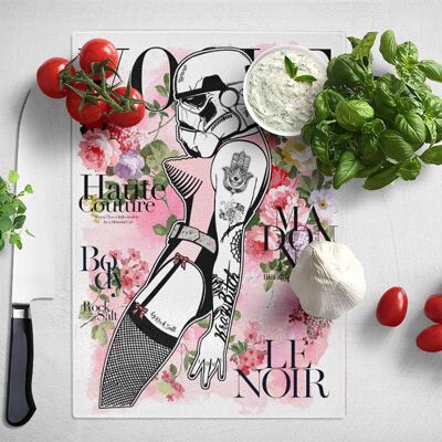 Vogue Madonna Vintage Pink Sci Fi Chopping Board