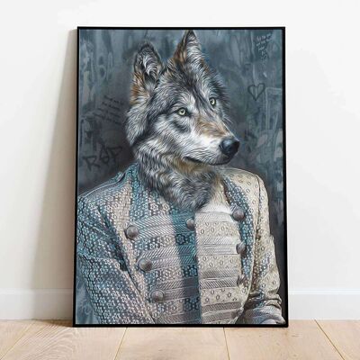 Wolf Hussar Poster (50 x 70 cm)